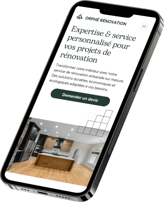 Sites web pour tous types d'activités. Votre site web optimisé pour les mobiles, simple et efficace.